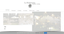 Desktop Screenshot of lamadonnina.it