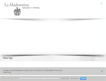 Tablet Screenshot of lamadonnina.it